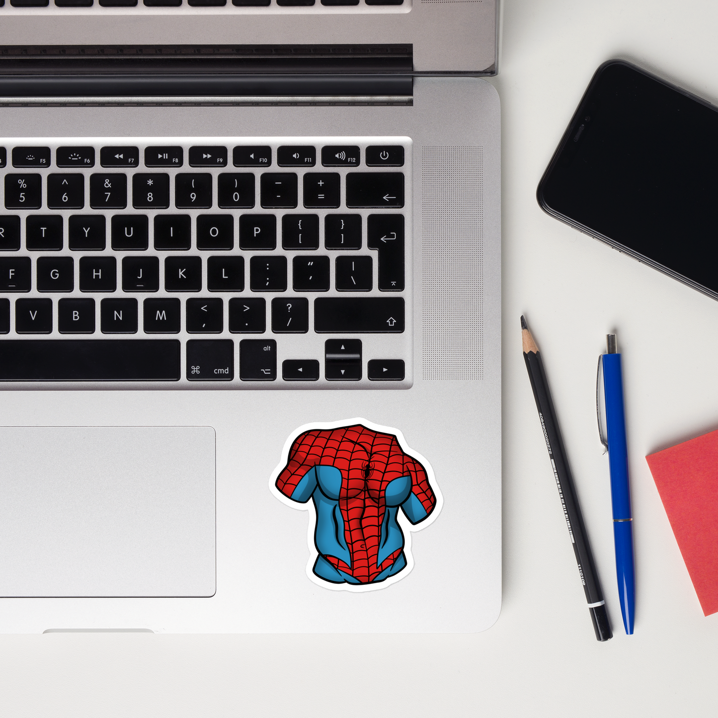 Nerd Spider torso sticker