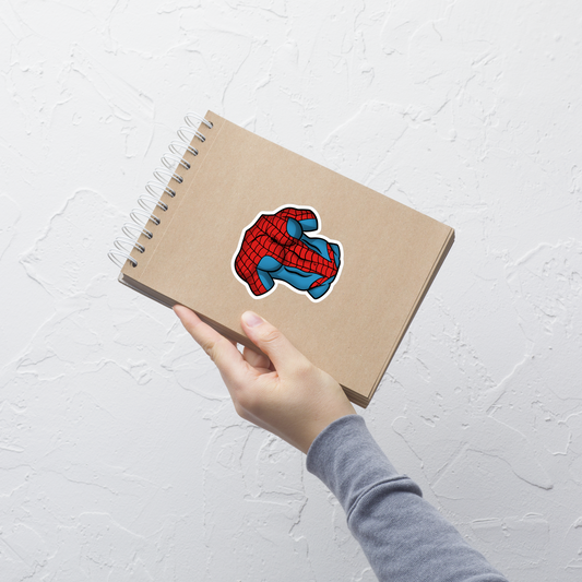 Nerd Spider torso sticker